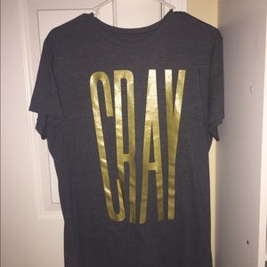“CRAY” Adidas Gray Tee